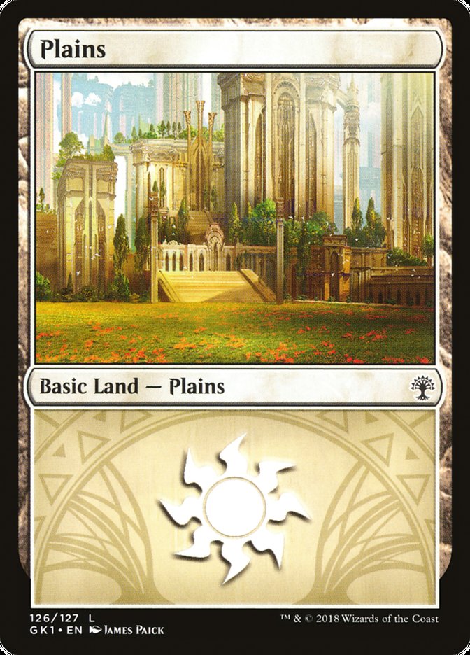 Plains (126) [Guilds of Ravnica Guild Kit] | Devastation Store