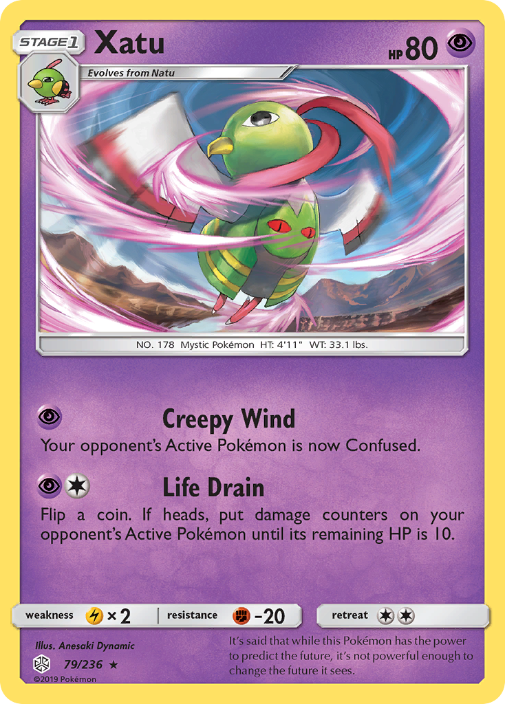 Xatu (79/236) [Sun & Moon: Cosmic Eclipse] | Devastation Store