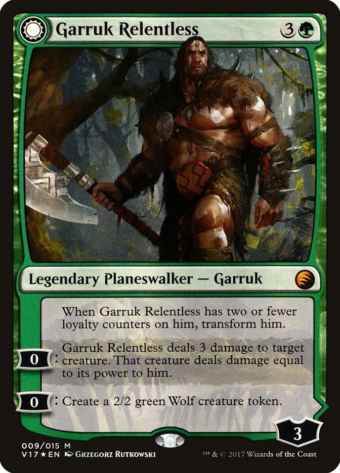 Garruk Relentless // Garruk, the Veil-Cursed [From the Vault: Transform] | Devastation Store