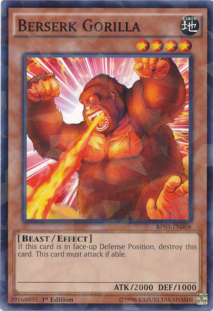 Berserk Gorilla [BP03-EN008] Shatterfoil Rare | Devastation Store