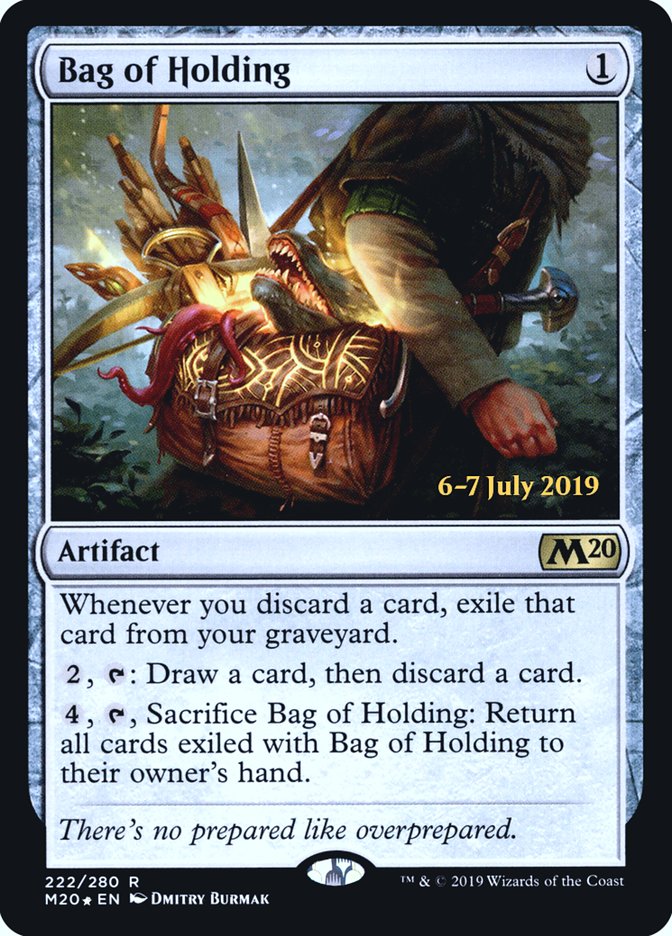 Bag of Holding  [Core Set 2020 Prerelease Promos] | Devastation Store