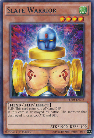 Slate Warrior [BP03-EN013] Rare | Devastation Store