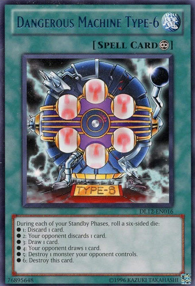 Dangerous Machine Type-6 (Blue) [DL12-EN016] Rare | Devastation Store