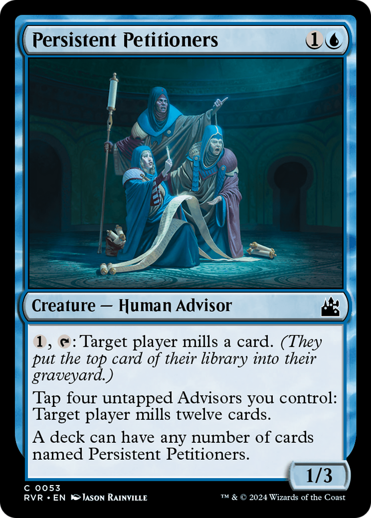 Persistent Petitioners [Ravnica Remastered] | Devastation Store