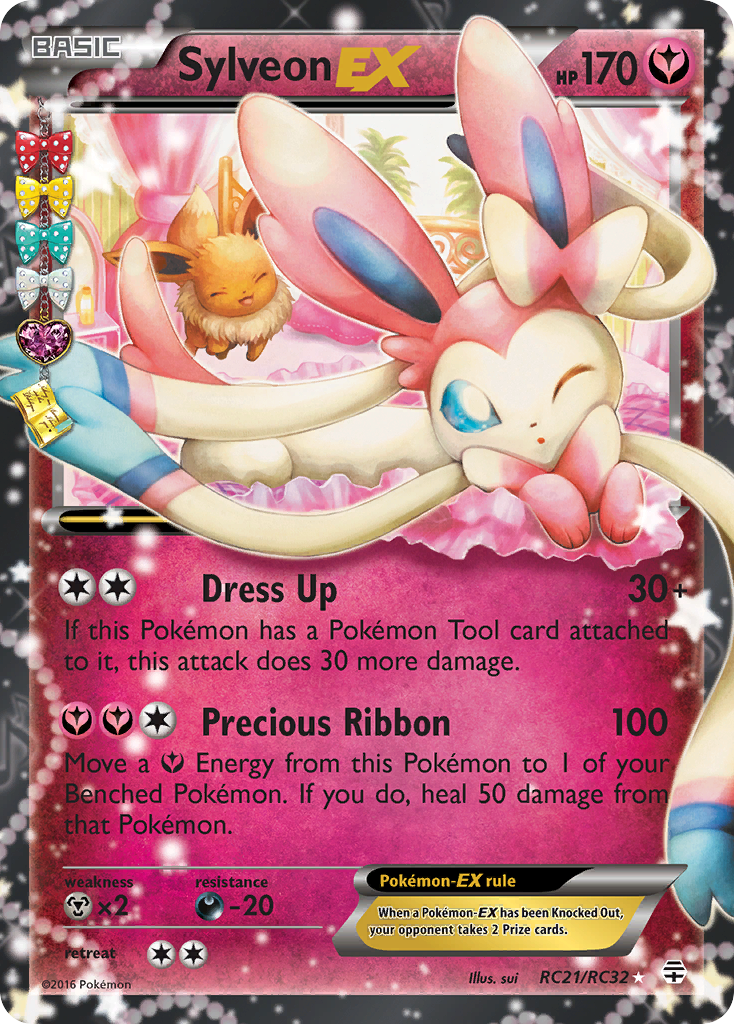 Sylveon EX (RC21/RC32) [XY: Generations] | Devastation Store