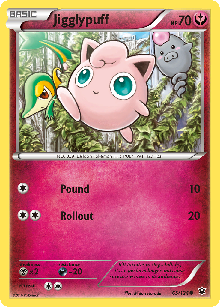 Jigglypuff (65/124) [XY: Fates Collide] | Devastation Store