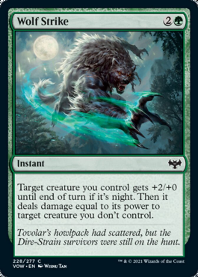 Wolf Strike [Innistrad: Crimson Vow] | Devastation Store