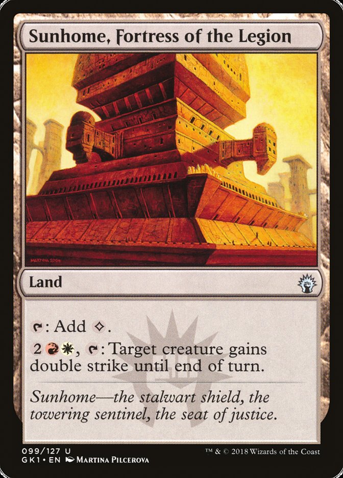 Sunhome, Fortress of the Legion [Guilds of Ravnica Guild Kit] | Devastation Store