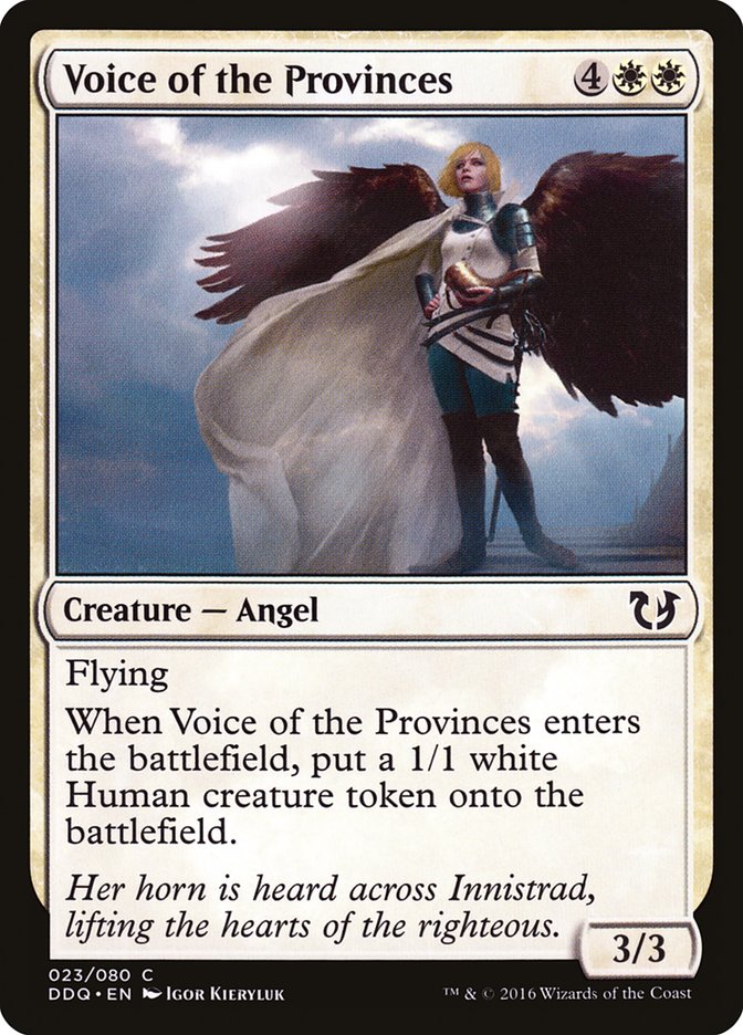 Voice of the Provinces [Duel Decks: Blessed vs. Cursed] - Devastation Store | Devastation Store