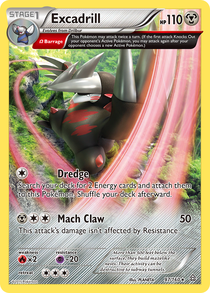 Excadrill (97/160) [XY: Primal Clash] | Devastation Store