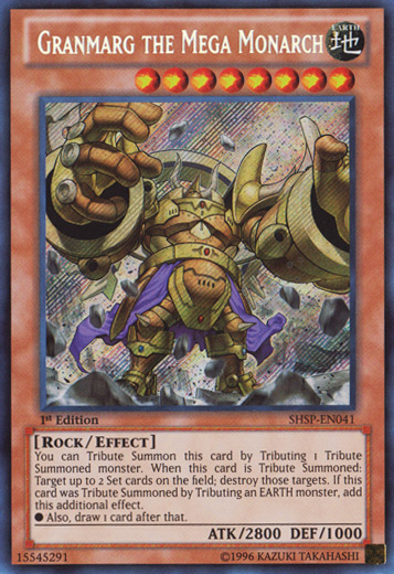 Granmarg the Mega Monarch [SHSP-EN041] Secret Rare | Devastation Store