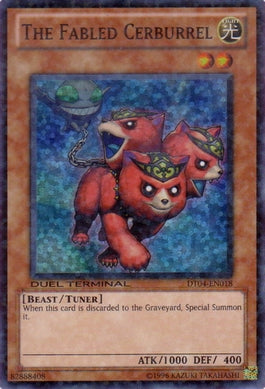 The Fabled Cerburrel [DT04-EN018] Super Rare | Devastation Store