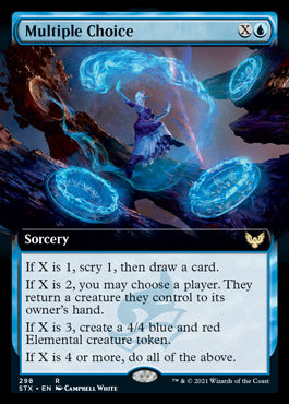 Multiple Choice (Extended) [Strixhaven: School of Mages] | Devastation Store