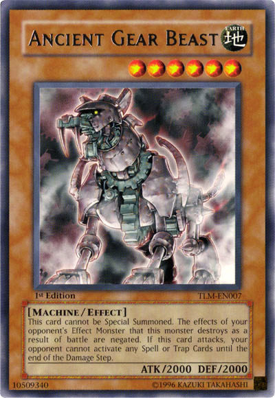Ancient Gear Beast [TLM-EN007] Rare | Devastation Store