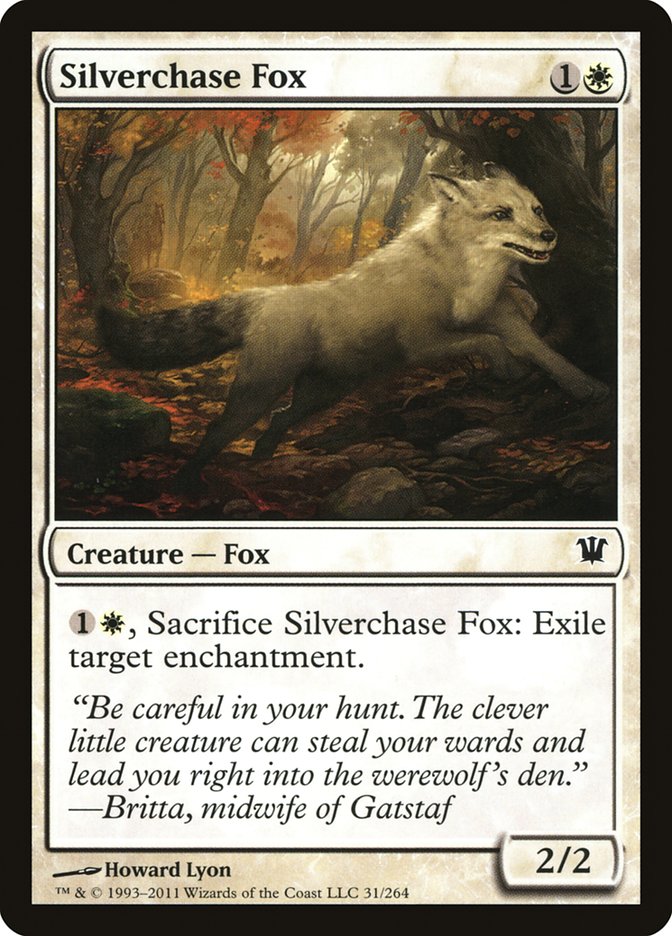 Silverchase Fox [Innistrad] - Devastation Store | Devastation Store