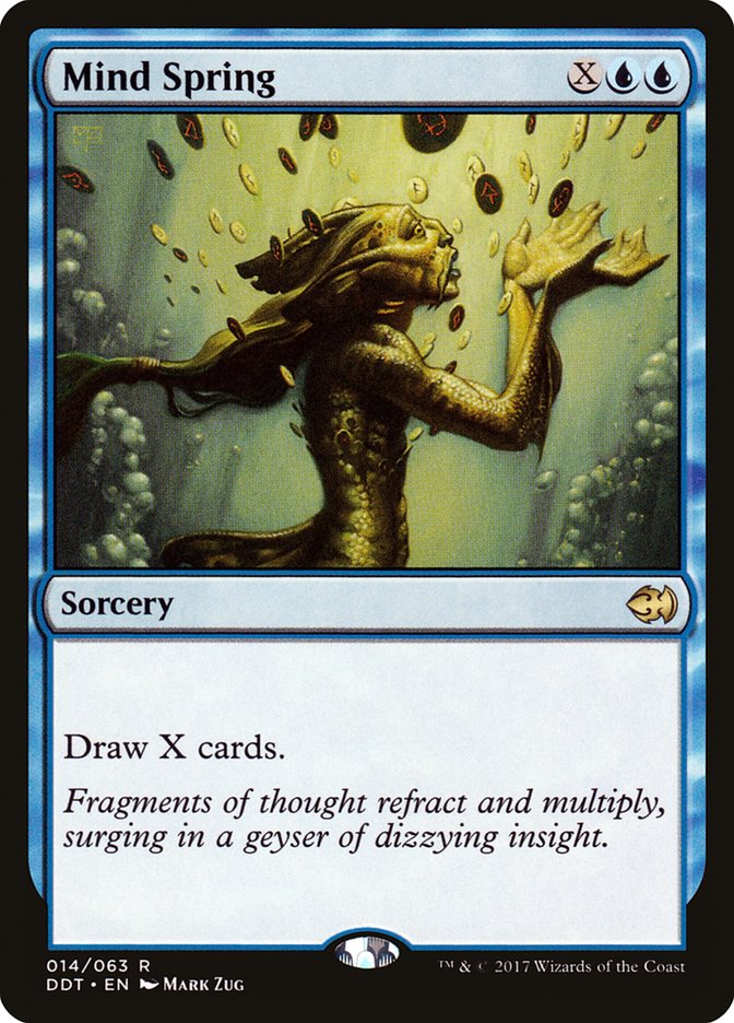 Mind Spring [Duel Decks: Merfolk vs. Goblins] - Devastation Store | Devastation Store