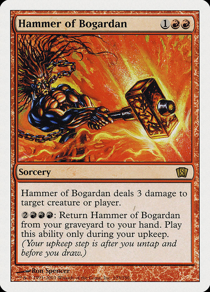 Hammer of Bogardan [Eighth Edition] | Devastation Store