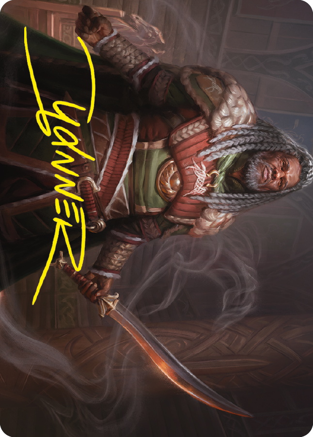 Theoden, King of Rohan Art Card (Gold-Stamped Signature) [The Lord of the Rings: Tales of Middle-earth Art Series] | Devastation Store