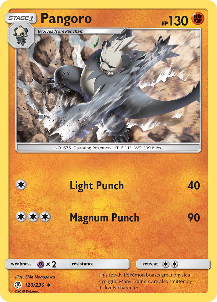 Pangoro (120/236) [Sun & Moon: Cosmic Eclipse] | Devastation Store