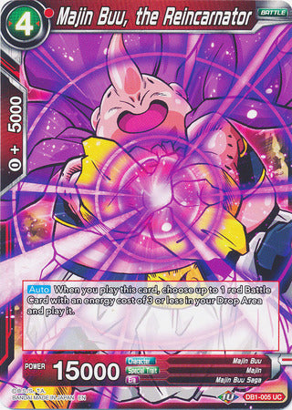 Majin Buu, the Reincarnator (DB1-005) [Dragon Brawl] | Devastation Store