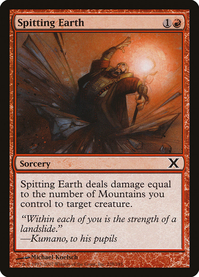 Spitting Earth [Tenth Edition] - Devastation Store | Devastation Store
