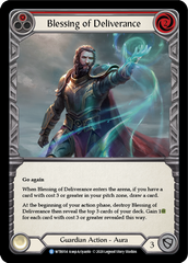 Blessing of Deliverance (Red) [WTR054] Unlimited Edition Rainbow Foil - Devastation Store | Devastation Store