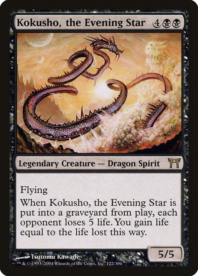 Kokusho, the Evening Star [Champions of Kamigawa] - Devastation Store | Devastation Store