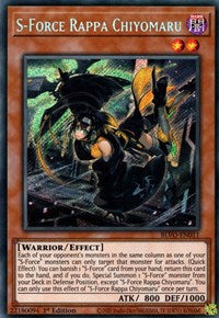 S-Force Rappa Chiyomaru [BLVO-EN011] Secret Rare | Devastation Store