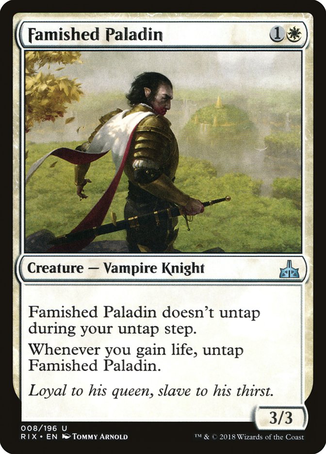 Famished Paladin [Rivals of Ixalan] | Devastation Store