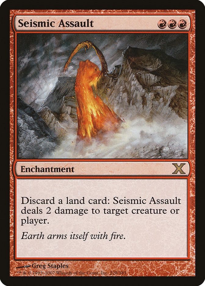 Seismic Assault [Tenth Edition] - Devastation Store | Devastation Store