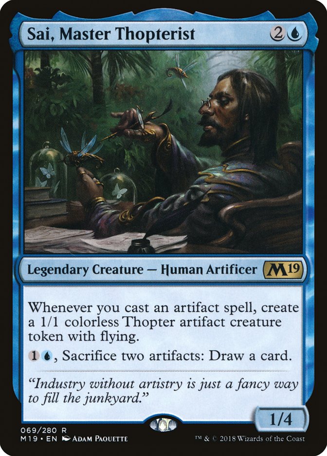 Sai, Master Thopterist [Core Set 2019] - Devastation Store | Devastation Store