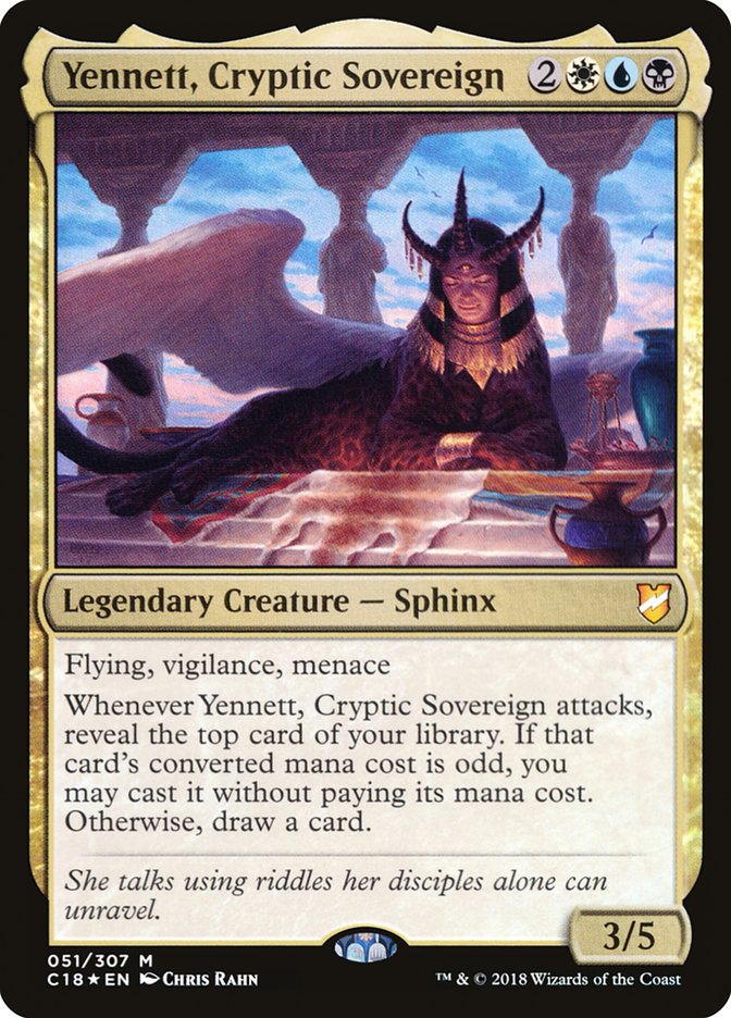 Yennett, Cryptic Sovereign [Commander 2018] | Devastation Store