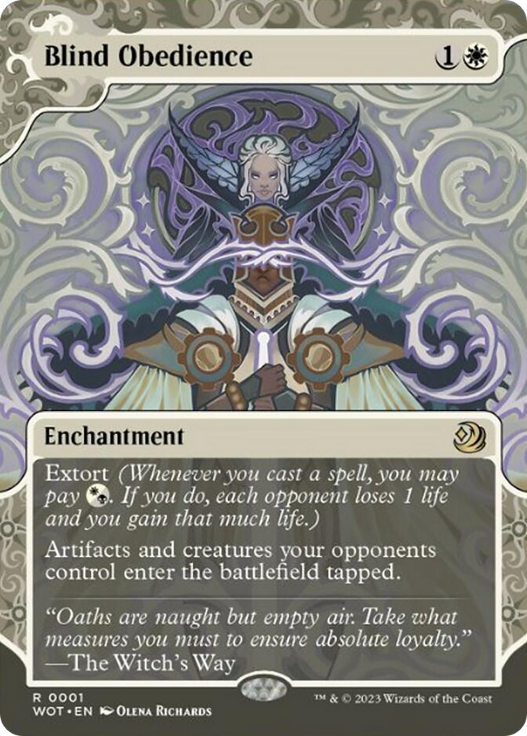 Blind Obedience [Wilds of Eldraine: Enchanting Tales] | Devastation Store