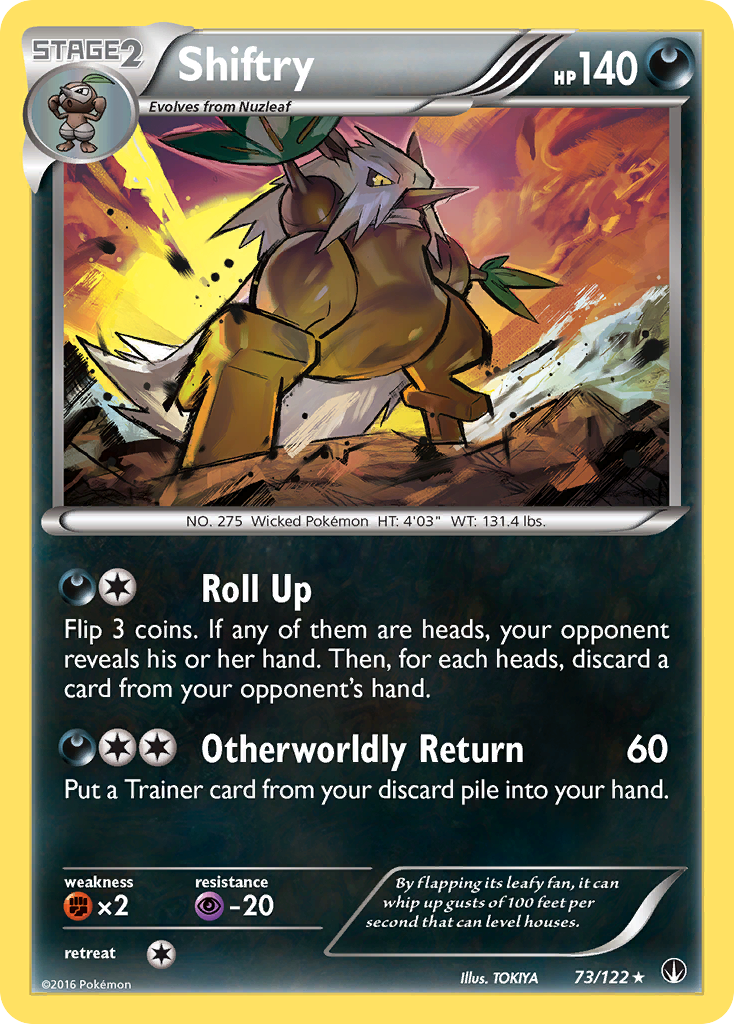 Shiftry (73/122) [XY: BREAKpoint] | Devastation Store