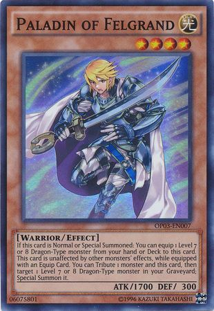 Paladin of Felgrand [OP03-EN007] Super Rare | Devastation Store