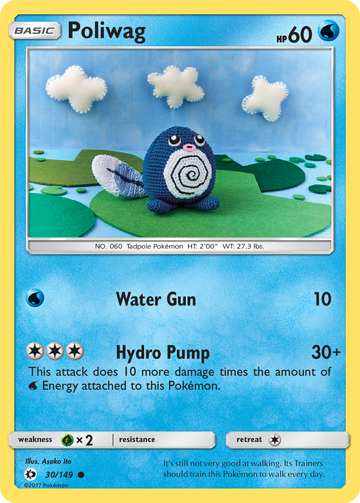 Poliwag (30/149) [Sun & Moon: Base Set] | Devastation Store