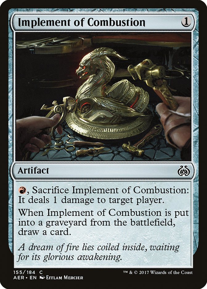 Implement of Combustion [Aether Revolt] - Devastation Store | Devastation Store