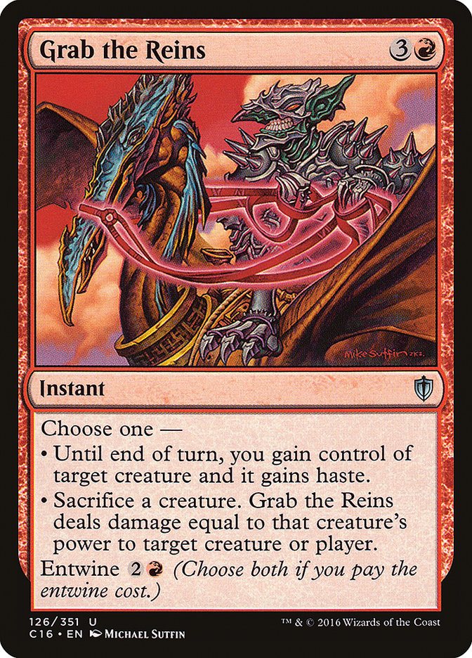 Grab the Reins [Commander 2016] | Devastation Store