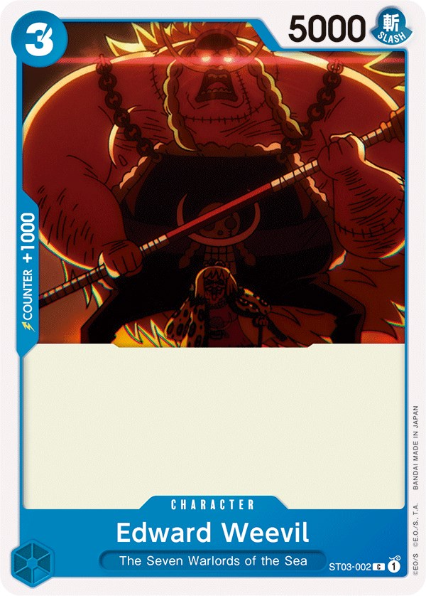 Edward Weevil [Starter Deck: The Seven Warlords of The Sea] | Devastation Store