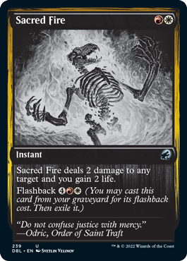 Sacred Fire [Innistrad: Double Feature] | Devastation Store