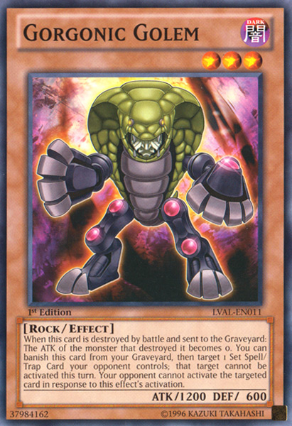 Gorgonic Golem [LVAL-EN011] Common | Devastation Store