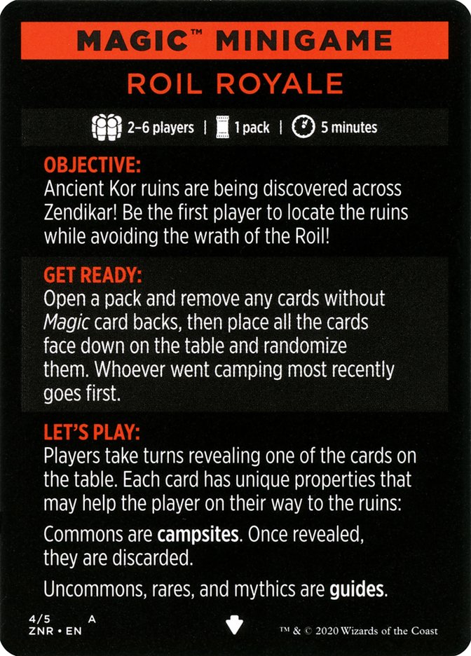 Roil Royale (Magic Minigame) [Zendikar Rising Minigame] | Devastation Store