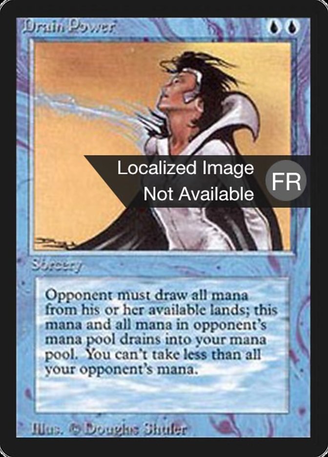 Drain Power [Foreign Black Border] | Devastation Store