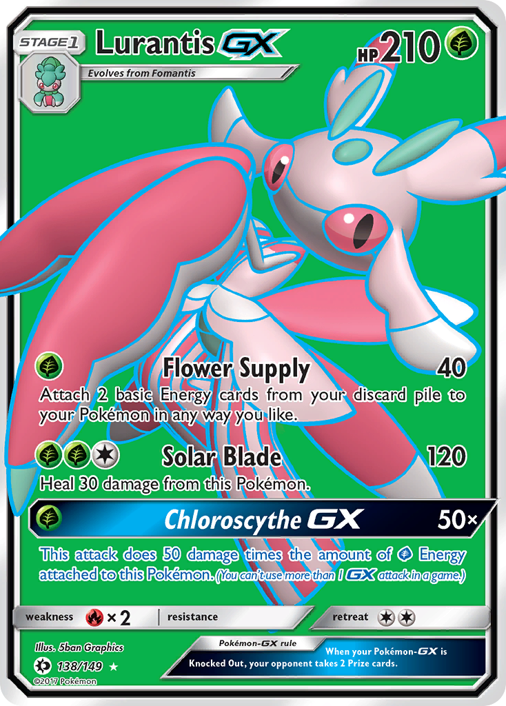 Lurantis GX (138/149) [Sun & Moon: Base Set] | Devastation Store