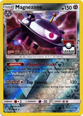 Magnezone (83/156) (League Promo 3rd Place) [Sun & Moon: Ultra Prism] | Devastation Store