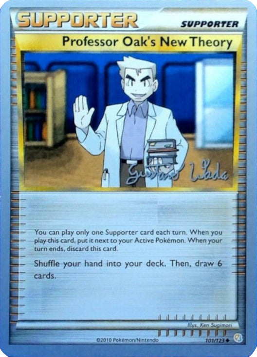 Professor Oak's New Theory (101/123) (Megazone - Gustavo Wada) [World Championships 2011] | Devastation Store