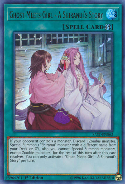 Ghost Meets Girl - A Shiranui's Story [SAST-EN063] Ultra Rare | Devastation Store