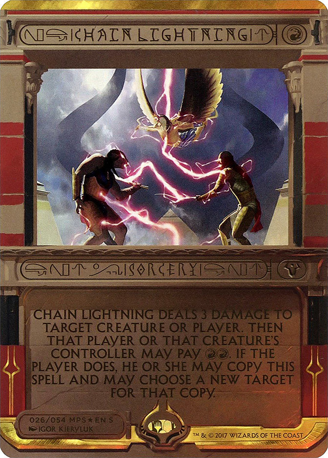 Chain Lightning (Invocation) [Amonkhet Invocations] - Devastation Store | Devastation Store