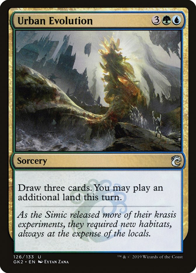 Urban Evolution [Ravnica Allegiance Guild Kit] | Devastation Store