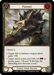 Pummel (Yellow) [WTR207-C] Alpha Print Rainbow Foil - Devastation Store | Devastation Store